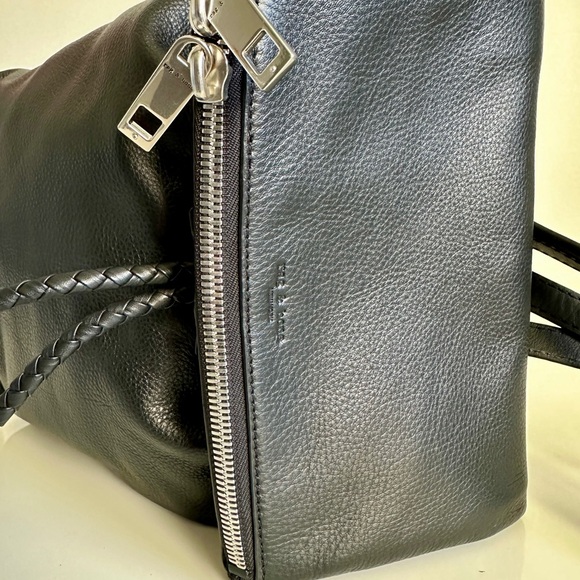 Rag&Bone Walker Black Leather Backpack - Picture 4 of 11